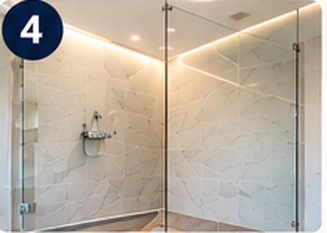 Fixed Shower Glass Panels
